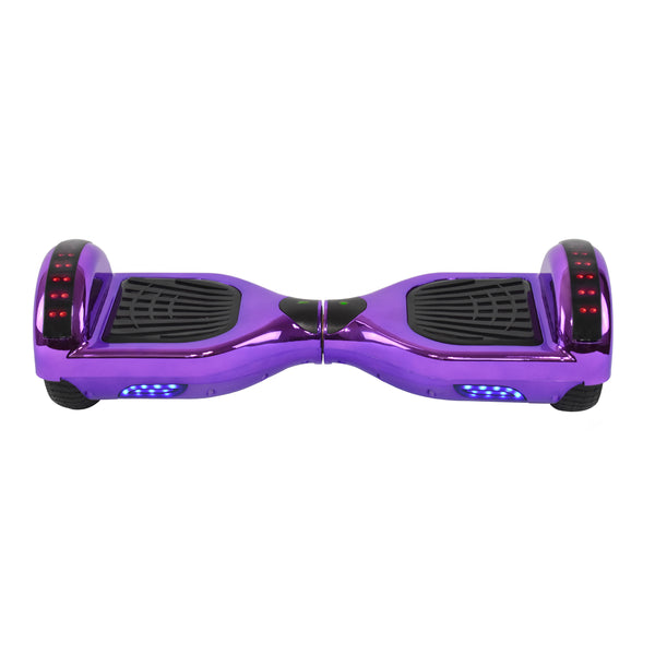 Prime R6 Plus (Purple Chrome) Monster Wheel - with Bluetooth Speakers Government Approved UL2272