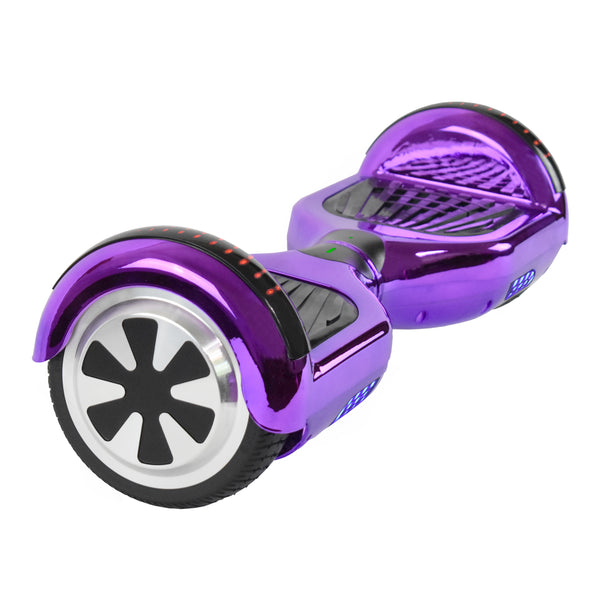 Prime R6 Plus Monster Wheel  Hoverboard (Chrome)