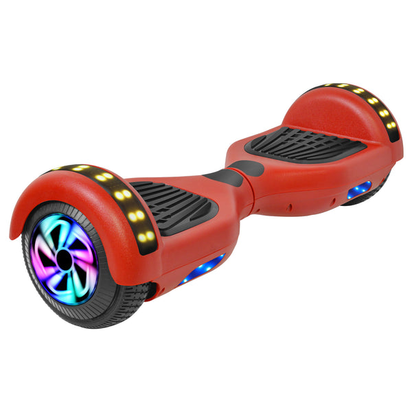 Prime R6 Monster Wheel Hoverboard (Red) - UL-2272 Certified