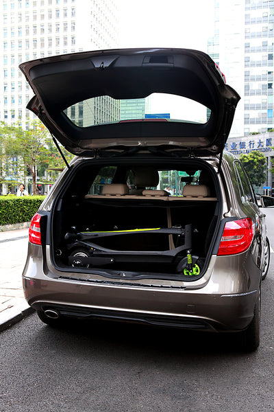 Inmotion L6 Electric Scooter fits in car trunk