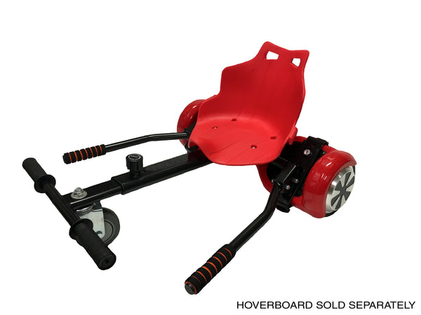 GoKart K1 for Hoverboards Red - Transform your hoverboard into a Go-Kart! - Refurbished