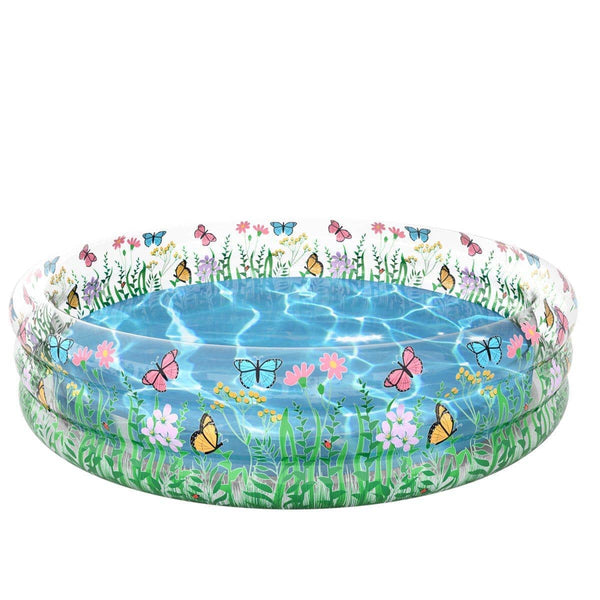 Inflatable Sunning Pool - Butterfly Garden Party