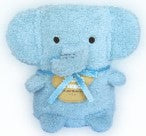 Prime Fun Animal Friend Blanket Elephant-Blue
