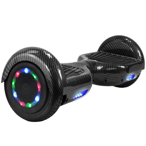 Electric Hoverboards Bluetooth Speaker | UL-2272 certified hoverboard | Black Carbon Fiber | Magic in Motion