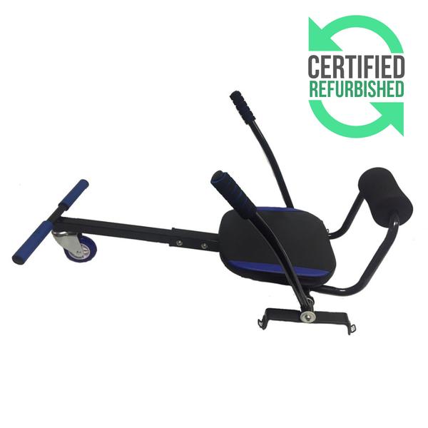 GoKart K2 for Hoverboards Black/Blue - Transform your hoverboard into a Go-Kart - UL Certified 