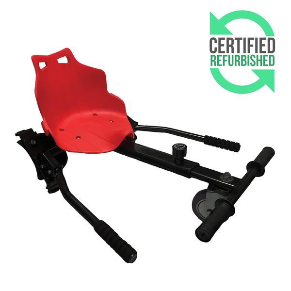 GoKart K1 for Hoverboards Red - Transform your hoverboard into a Go-Kart! - Refurbished | Monster Wheel 
